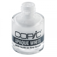 Покрывные белила Copic Opaque White с кисточкой, 7 мл - Покрывные белила Copic Opaque White с кисточкой, 7 мл