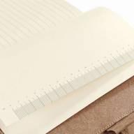 Блокнот SenseBook Flap M с кожаной обложкой клетка А5 80 гм - Блокнот SenseBook Flap M с кожаной обложкой клетка А5 / 80 гм купить в магазине Copic.Club с доставкой