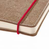 Блокнот SenseBook Red Rubber M на резинке с кожаной обложкой линейка А5 80 гм - Блокнот SenseBook Red Rubber M на резинке с кожаной обложкой линейка А5 / 80 гм купить в магазине Copic.Club с доставкой по всему миру